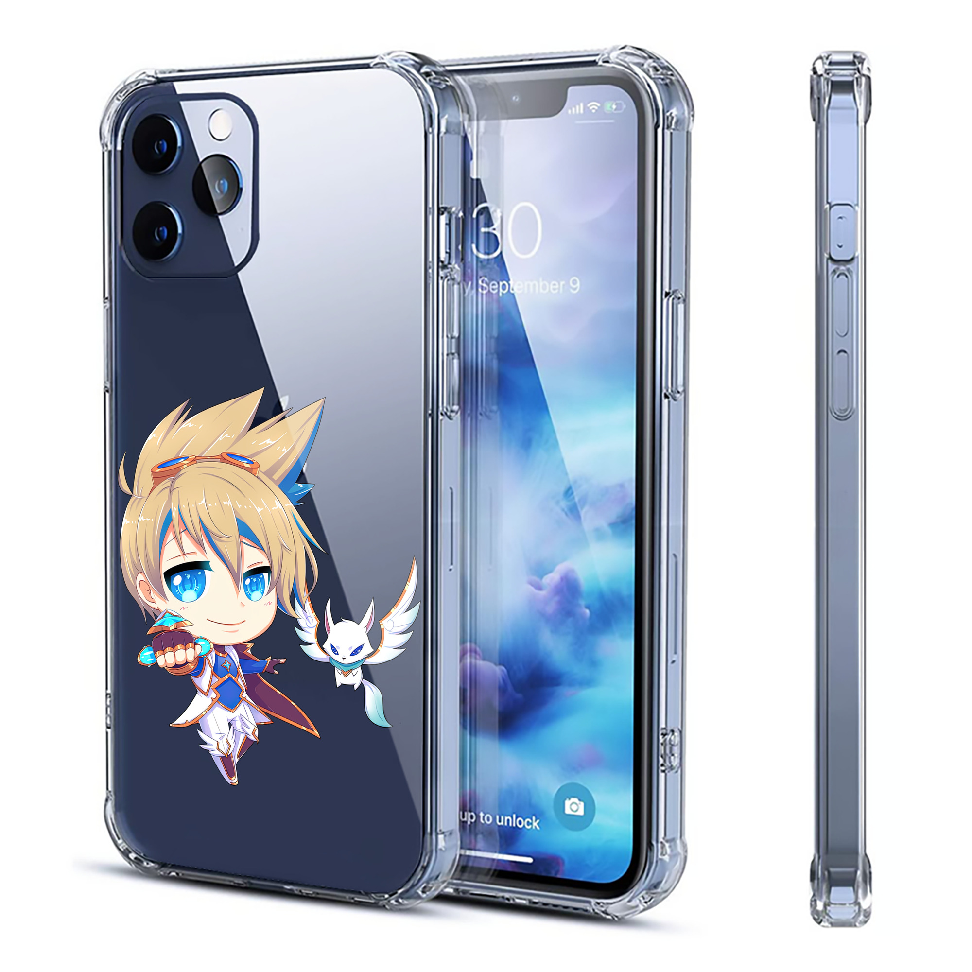 リーグ・オブ・レジェンド League of Legends LOL 【iPhone 12シリーズ対応】透明スマホケース（クリアソフトケース）